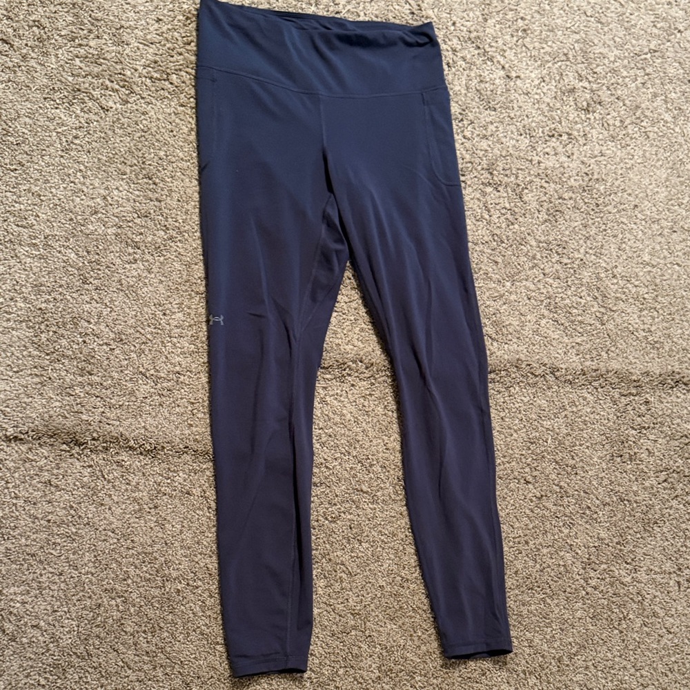 Under Armour Dark Blue Performance Leggings